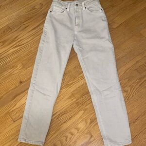 H&M Women’s Khakis Straight Leg Fit Size 4